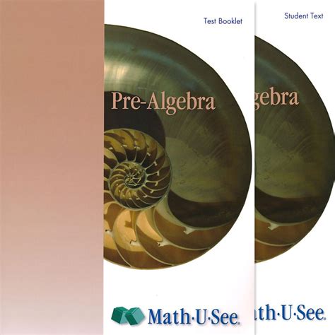 Math U See Pre Algebra Student Workbooktests Worksheets Library