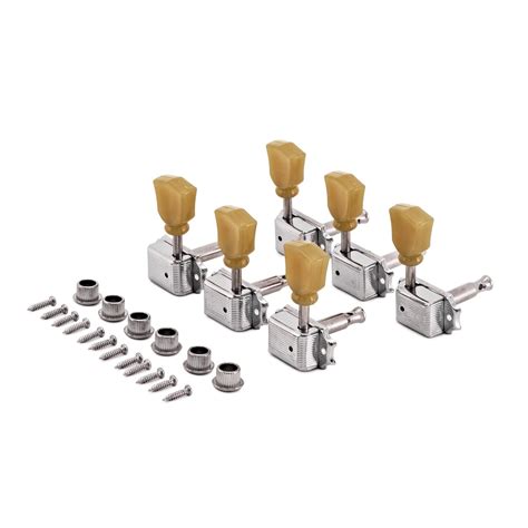 Guitarworks Tuning Machines 3 A Side Vintage Tulip Keys Chrome Na