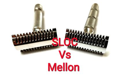 Razorock SLOC Vs Yaqi Mellon Double Open Comb Razors Stirling Green