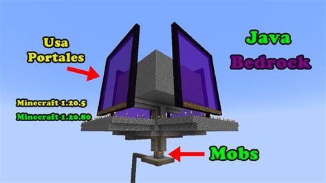 Dise O Como Hacer Granja De Mobs Para Minecraft Java Y Bedrock Tutorial