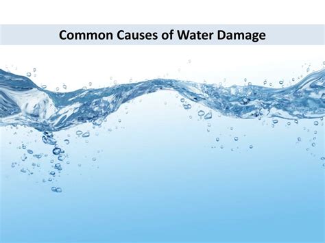 PPT - Common Causes of Water Damage PowerPoint Presentation, free download - ID:7839610