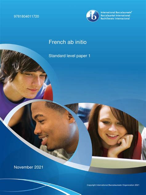 French Ab Initio Standard Level Paper 1 Pdf