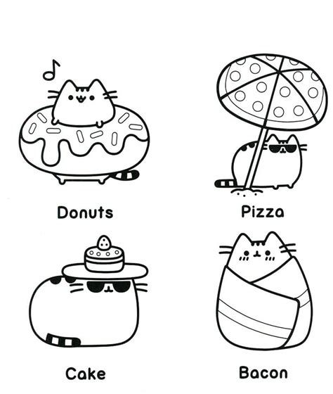 Coloriage Dessin Gratuit De Pusheen Télécharger Et Imprimer Gratuit