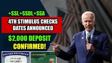 JUST CONFIRMED 1400 STIMULUS CHECK DIRECT DEPOSIT SOCIAL SECURITY SSI