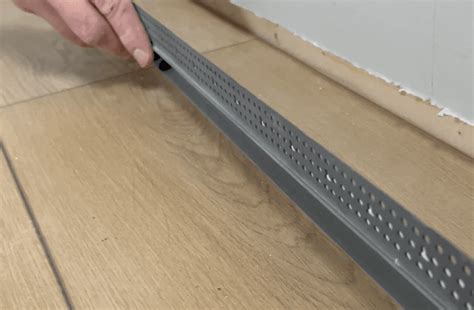 Use F Reveal Bead for Modern Base Trim (with No Baseboards!) | Trim-Tex