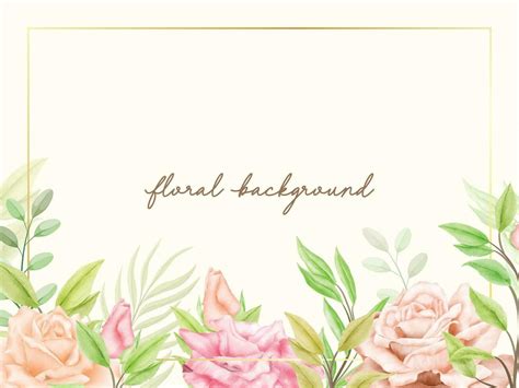 Floral Watercolor Wedding Banner Design 29318943 Vector Art at Vecteezy