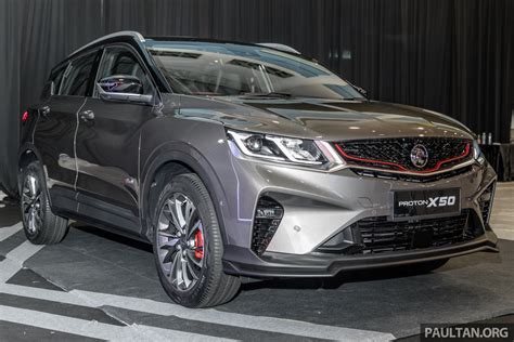 Proton X50 SUV Previewed 4 Variants 6 Colours 1 5TGDi And 7DCT