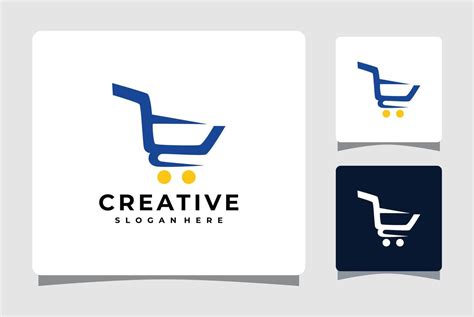 Shopping Cart Logo Template Design Inspiration 7981069 Vector Art at ...