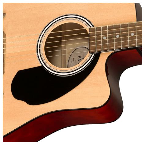 Fender FA 125CE Dreadnought Electro Acoustic WN Natural At Gear4music