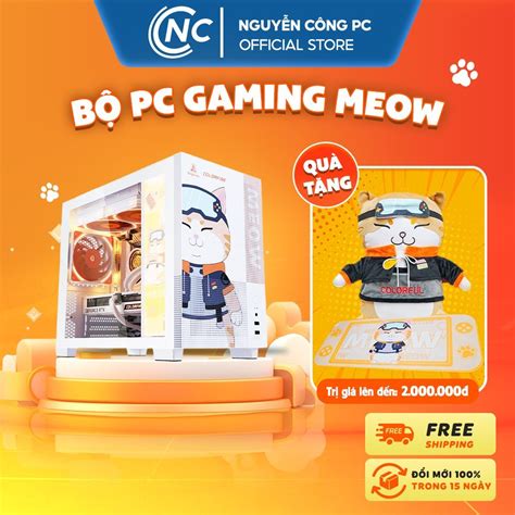 Bộ máy tính PC Gaming Colorfire MEOW Limited thế hệ 13 CPU i5 13500