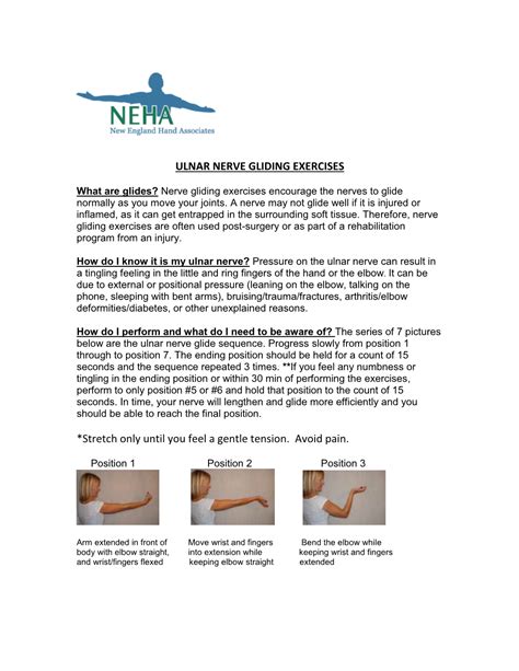 Ulnar Nerve Gliding Exercises - DocsLib