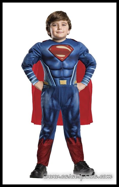 Disfraz Superman Deluxe Infantil Liga Justicia Marvel Casa Espada