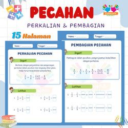 Jual Worksheet Matematika Sd Latihan Soal Tinggal Print Kota Bekasi