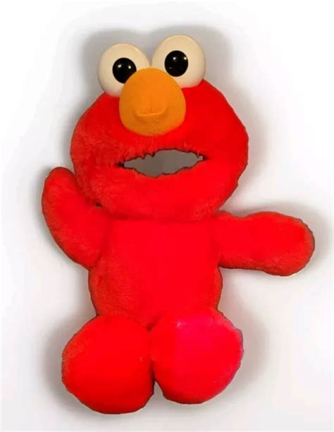 Tyco Tickle Me Elmo Talking Plush Toy Sesame Street Jim Henson 15 1997