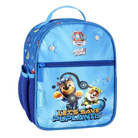 Ghiozdan Gradinita STK PawPatrol Aqua 25x22x9cm 506186 Albastru