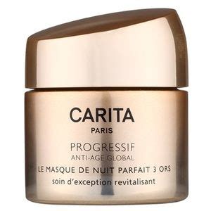 Carita Paris Progressif Anti Age Global Masque De Nuit Parfait 3 Ors