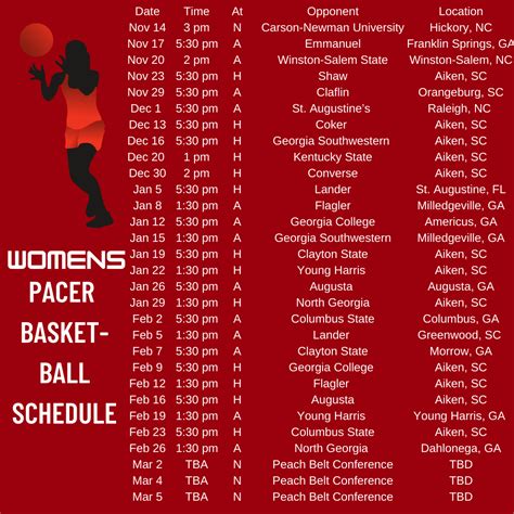 Women S Pro Basketball Schedule Tam Kally Marinna