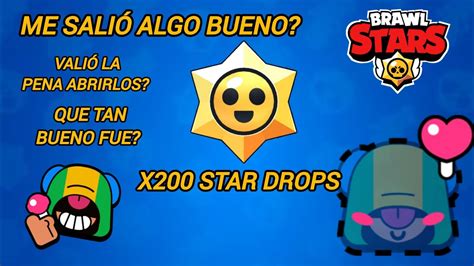 Asi Me Fue Abriendo 200 Star Drops ¿me Fue Bien Brawl Stars Hwoarang Youtube