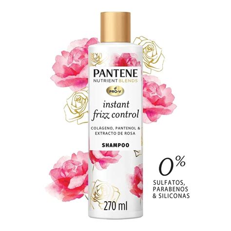 Shampoo Pantene Pro V Nutrient Blends Instant Frizz Control Ml