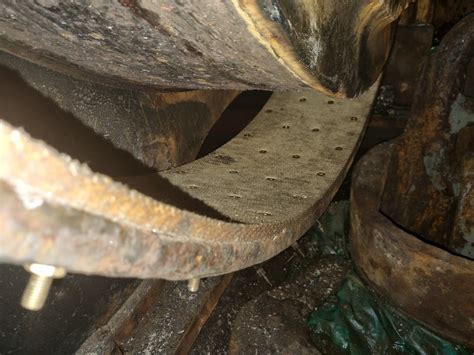 Renewal Mooring Winch Brake Lining In Viet Nam Ship Repair In Vietnam