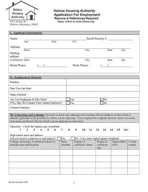 Housing Application Form Pdf Pdffiller