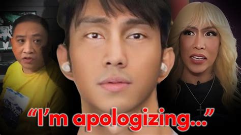 Rendon Labador Nag Sorry Na Sa Mga Artistang Inaway Youtube