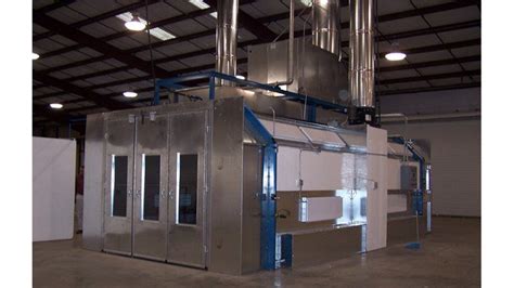 Single Skin Paint Booths Platinum Finishing Systems