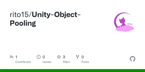 Github Rito Unity Object Pooling