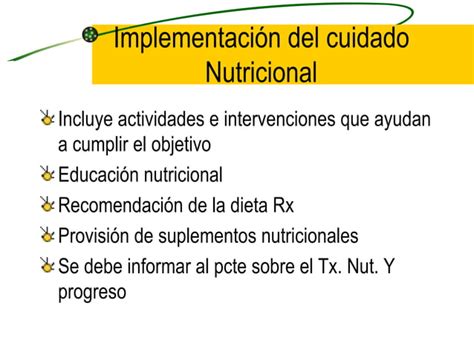 El Proceso De Cuidado Nutricional PPT