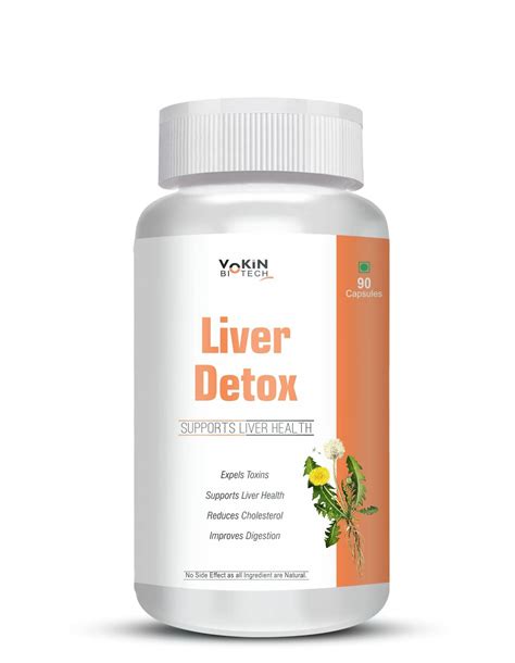 Vokin Biotech Liver Detox For Healthy Liver Helps In Cleanse Liver