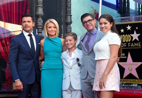 Kelly Ripa and Mark Consuelos Family Pictures | POPSUGAR Celebrity