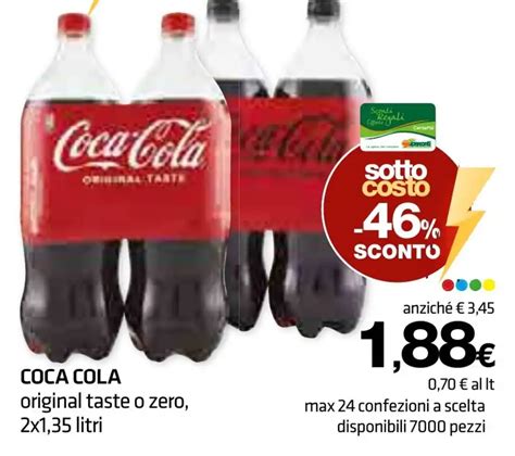 COCA COLA Original Taste O Zero 2x1 35 Litri Offerta Di Superconti