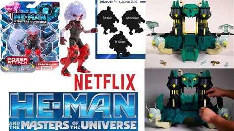 Netflix He Man And The Masters Of The Universe Mattel Ram Ma Am