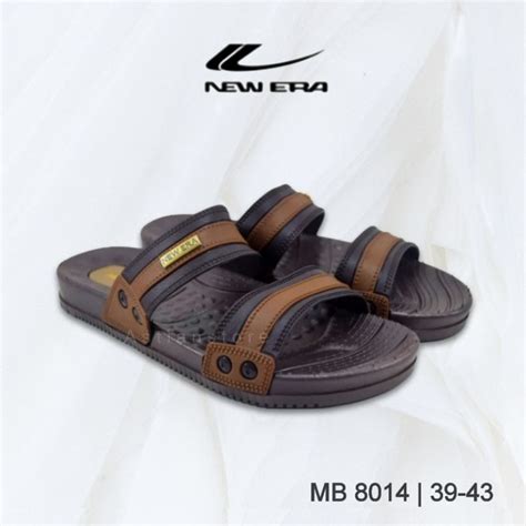 Jual New Era Sandal Sendal Selop Karet Pria Dewasa Shopee Indonesia