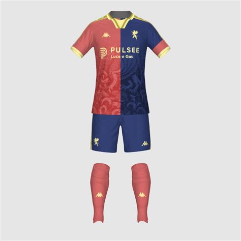 Genoa Cfc Home Kit Concept Fifa Kit Creator Showcase