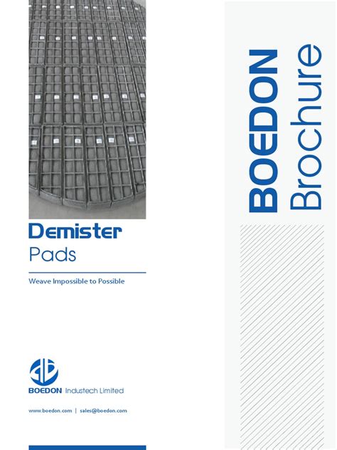 Demister Pads | PDF