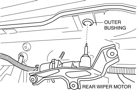 Mazda Cx Service Repair Manual Rear Wiper Motor Removal