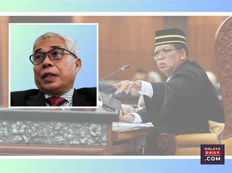 Kekal Kerusi Parlimen Speaker Buat Keputusan Berdasarkan