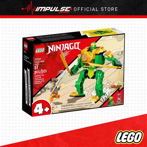 LEGO 71757 Ninjago Lloyd S Ninja Mech Shopee Malaysia