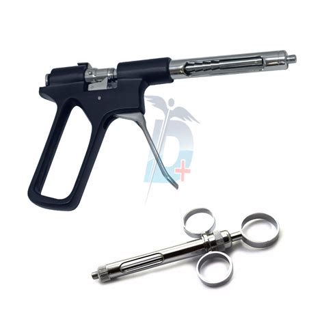 Intraligamental Syringe Gun Style 3 Rings Anesthetic Aspirating