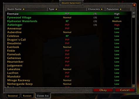 Firemaw Eu Is Now The First High Population Server On Classic Era