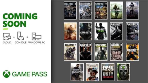 Call Of Duty On Xbox Game Pass Revealed Release Window What To Expect