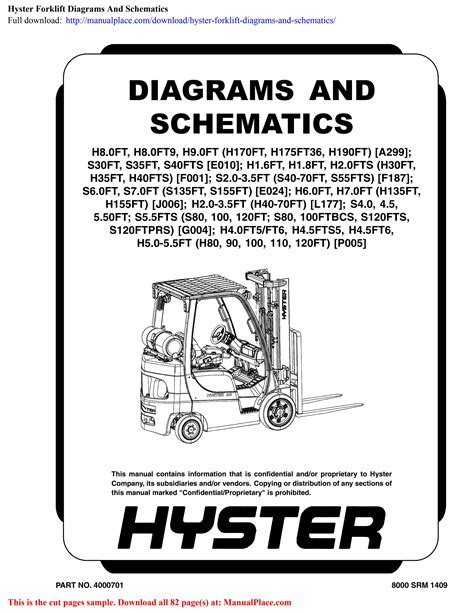 Hyster Forklift Diagrams And Schematics By KennethHarrisone Issuu