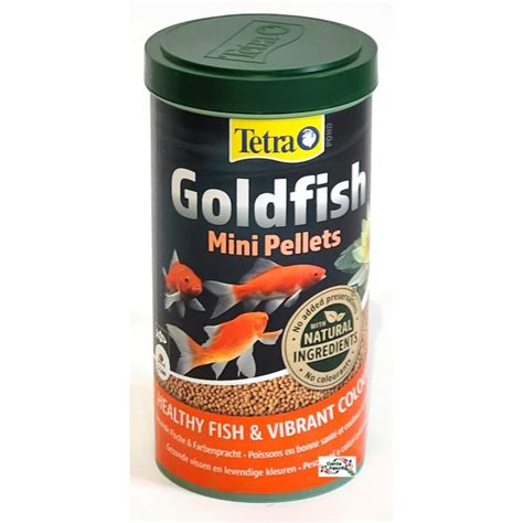 Tetra Pond Goldfish Mini Pellets 1L Tretra Pond Nourriture Pour P