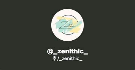 Zenithic Instagram Tiktok Linktree