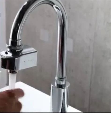 Silver Traditional Ss Automatic Sensor Taps For Bathroom Fitting Rs 2970 Id 23291378988