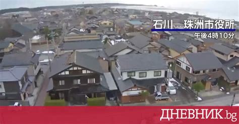 Cameras Captured The Moment Of The Powerful Earthquake Of 7 6 On The