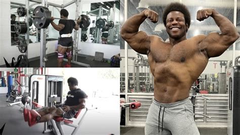 Breon Ansley Shares Mass Building High Volume Leg Workout Fitness Volt