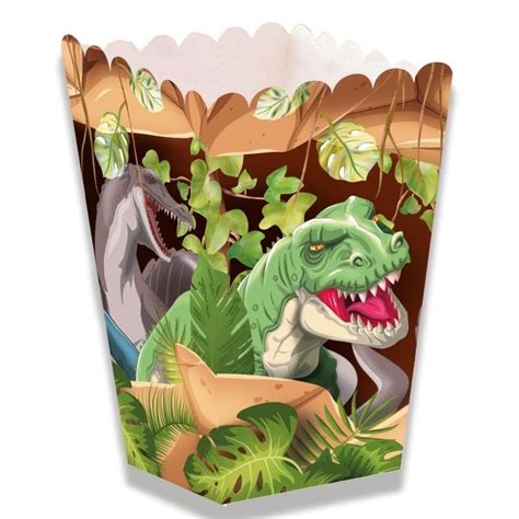 Cajas Dinosaurios De Palomitas Baratas