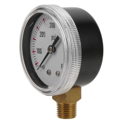 Dilwe manomètre d air Manomètre radial Y50 0 600 psi avec connexion en